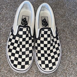 Checkered vans